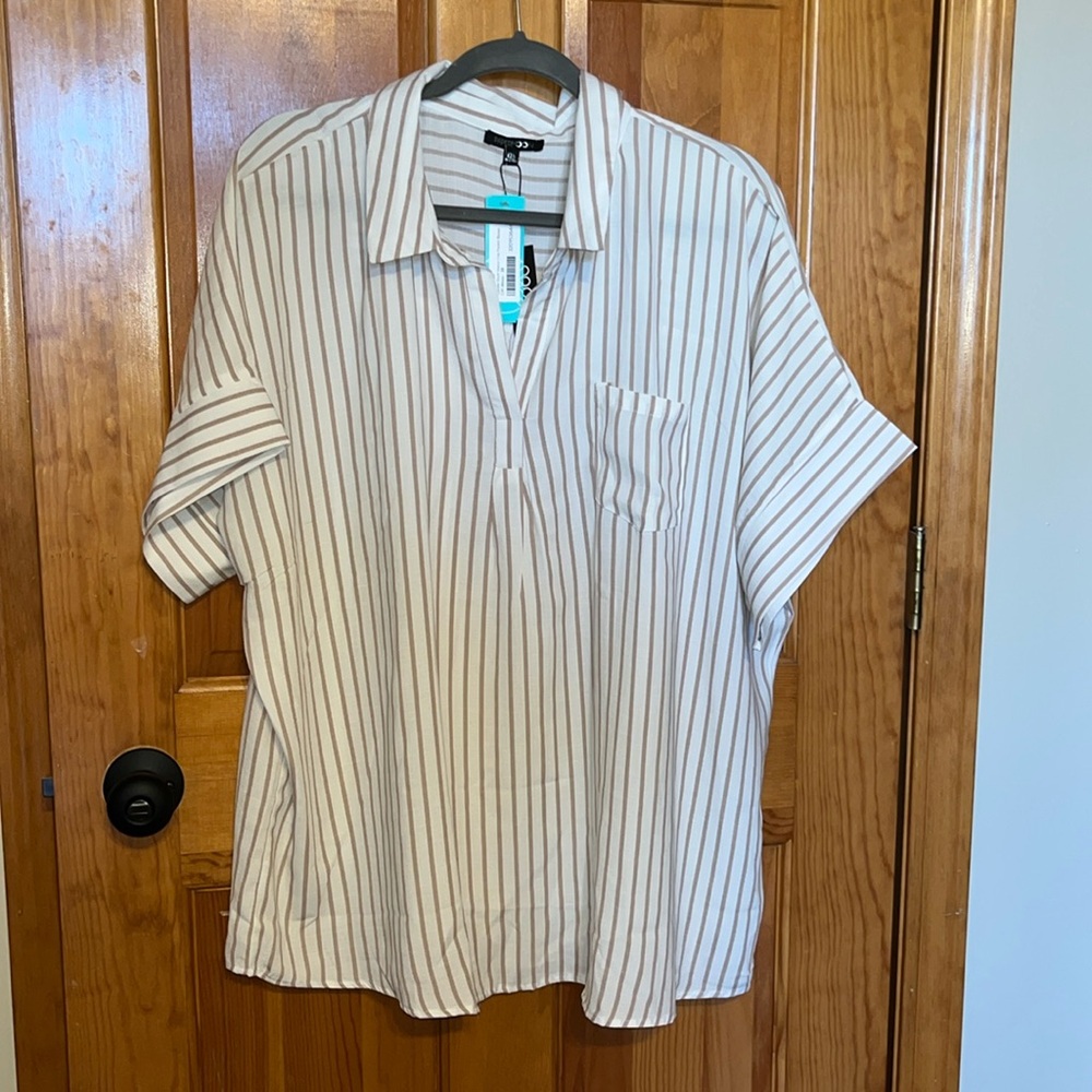 Collared and Cuffed Pocket Tee
